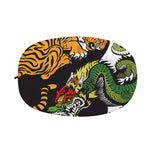 Tiger And Dragon Yin Yang Print Car Side Mirror Covers