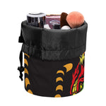 Tiger And Dragon Yin Yang Print Drawstring Makeup Bag