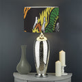Tiger And Dragon Yin Yang Print Drum Lamp Shade
