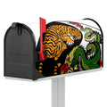 Tiger And Dragon Yin Yang Print Mailbox Cover