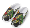 Tiger And Dragon Yin Yang Print Mesh Casual Shoes