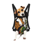 Tiger And Dragon Yin Yang Print Pet Carrier Backpack
