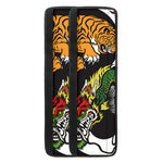 Tiger And Dragon Yin Yang Print Refrigerator Handle Covers