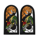 Tiger And Dragon Yin Yang Print Skillet Handle Cover