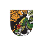 Tiger And Dragon Yin Yang Print Toilet Lid Cover