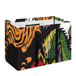 Tiger And Dragon Yin Yang Print Utility Tote Bag
