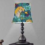 Tiger And Toucan Pattern Print Bell Lamp Shade