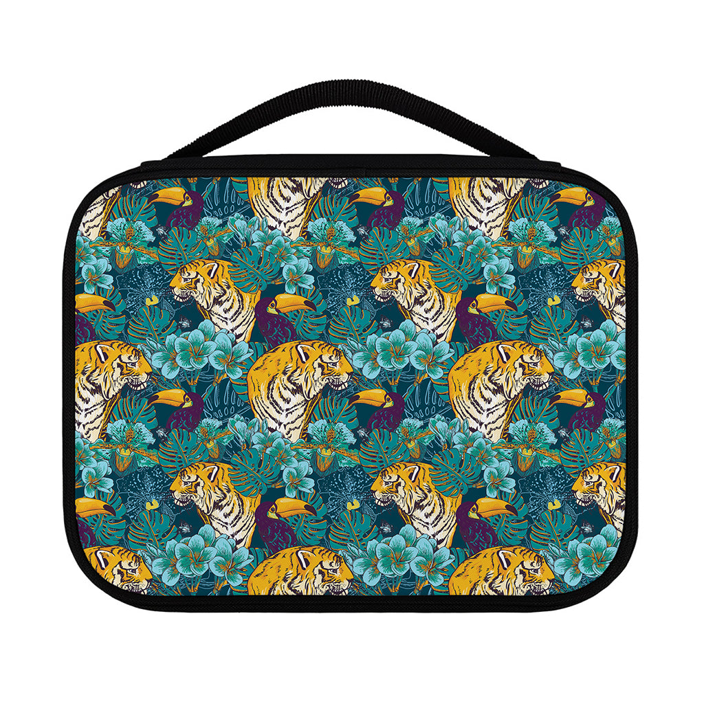 Tiger And Toucan Pattern Print Classic Bible Case