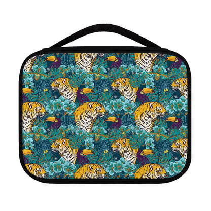 Tiger And Toucan Pattern Print Classic Bible Case