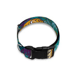 Tiger And Toucan Pattern Print Dog Collar
