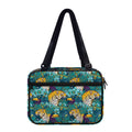Tiger And Toucan Pattern Print Double Strap Bible Bag