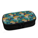 Tiger And Toucan Pattern Print Insulin Cooler Travel Case