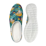 Tiger And Toucan Pattern Print Mesh Casual Shoes