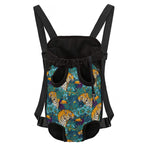 Tiger And Toucan Pattern Print Pet Carrier Backpack