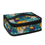 Tiger And Toucan Pattern Print Small Lunch Bag