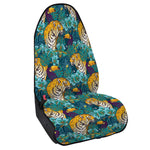 Tiger And Toucan Pattern Print Waterproof Car Seat Cover
