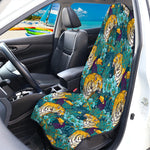 Tiger And Toucan Pattern Print Waterproof Car Seat Cover
