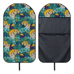 Tiger And Toucan Pattern Print Waterproof Car Seat Cover
