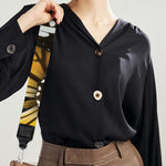 Tiger Monarch Butterfly Pattern Print Bag Strap