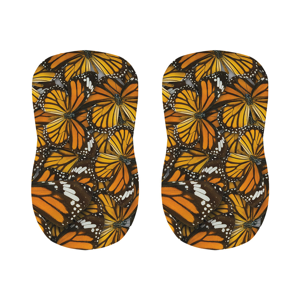 Tiger Monarch Butterfly Pattern Print Bar Stool Covers