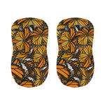 Tiger Monarch Butterfly Pattern Print Bar Stool Covers