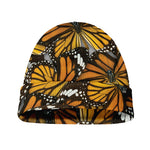 Tiger Monarch Butterfly Pattern Print Beanie