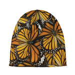 Tiger Monarch Butterfly Pattern Print Beanie