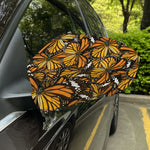 Tiger Monarch Butterfly Pattern Print Car Side Mirror Covers