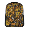 Tiger Monarch Butterfly Pattern Print Casual Backpack