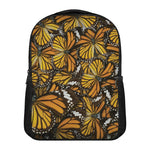 Tiger Monarch Butterfly Pattern Print Casual Backpack