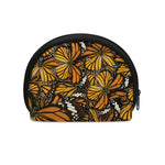 Tiger Monarch Butterfly Pattern Print Coin Purse