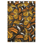 Tiger Monarch Butterfly Pattern Print Curtain