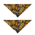 Tiger Monarch Butterfly Pattern Print Dog Bandana