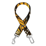 Tiger Monarch Butterfly Pattern Print Dog Seat Belt