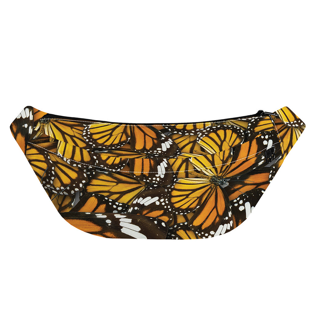 Tiger Monarch Butterfly Pattern Print Fanny Pack