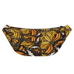 Tiger Monarch Butterfly Pattern Print Fanny Pack