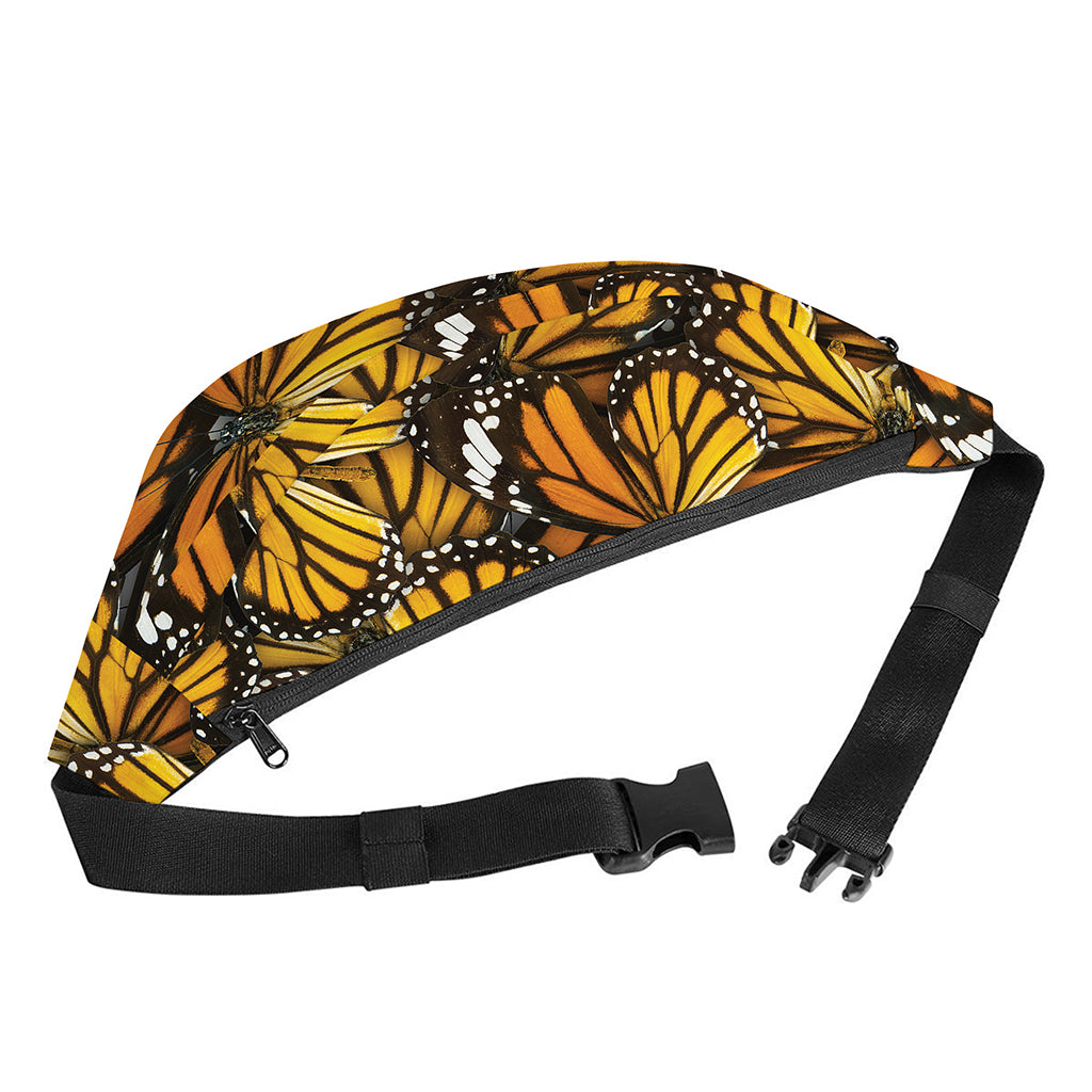 Tiger Monarch Butterfly Pattern Print Fanny Pack