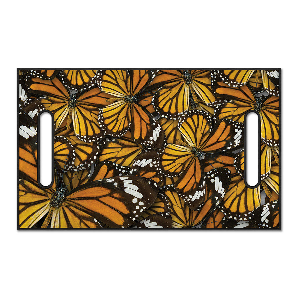 Tiger Monarch Butterfly Pattern Print Golf Cart Seat Cover