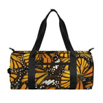 Tiger Monarch Butterfly Pattern Print Gym Bag