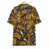 Tiger Monarch Butterfly Pattern Print Hawaiian Shirt