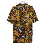 Tiger Monarch Butterfly Pattern Print Hawaiian Shirt