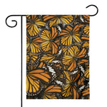 Tiger Monarch Butterfly Pattern Print House Flag