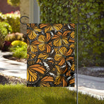 Tiger Monarch Butterfly Pattern Print House Flag