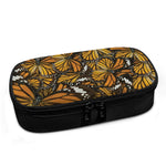 Tiger Monarch Butterfly Pattern Print Insulin Cooler Travel Case