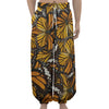 Tiger Monarch Butterfly Pattern Print Lantern Pants