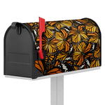 Tiger Monarch Butterfly Pattern Print Mailbox Cover