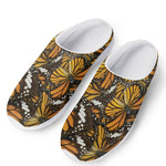 Tiger Monarch Butterfly Pattern Print Mesh Casual Shoes