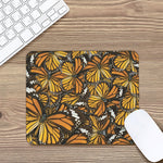 Tiger Monarch Butterfly Pattern Print Mouse Pad