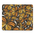 Tiger Monarch Butterfly Pattern Print Mouse Pad