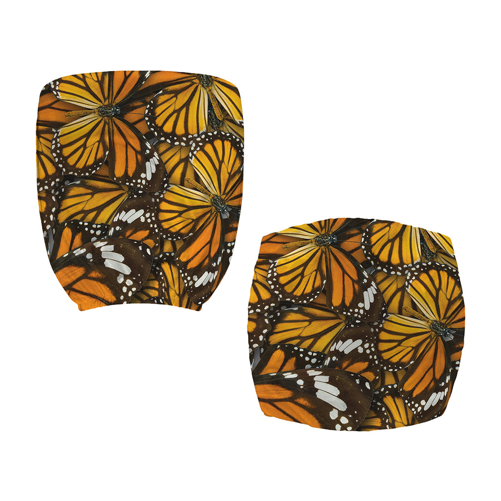 Tiger Monarch Butterfly Pattern Print Office Chair Cover